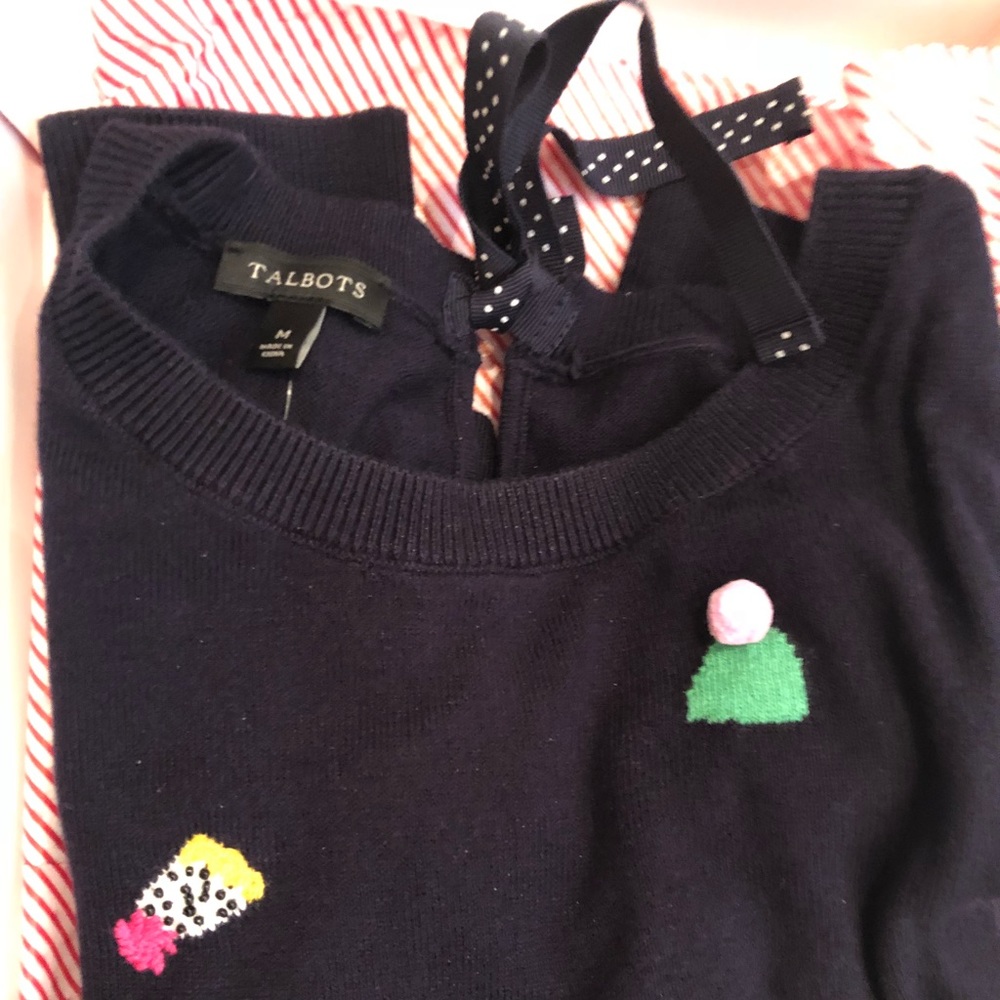 Talbots cute sweater